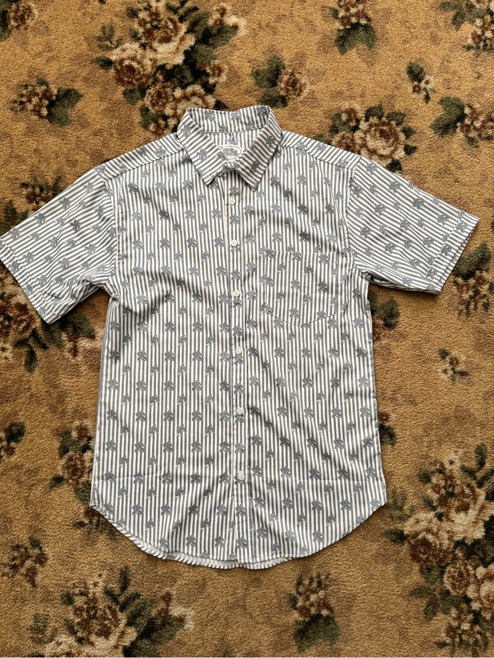 Chalktalk Sports Hockey Button-up, Adult Small 100% Polyester Game Day Shirt